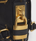 Chloé Paddington small leather top-handle bag, imported from the UK