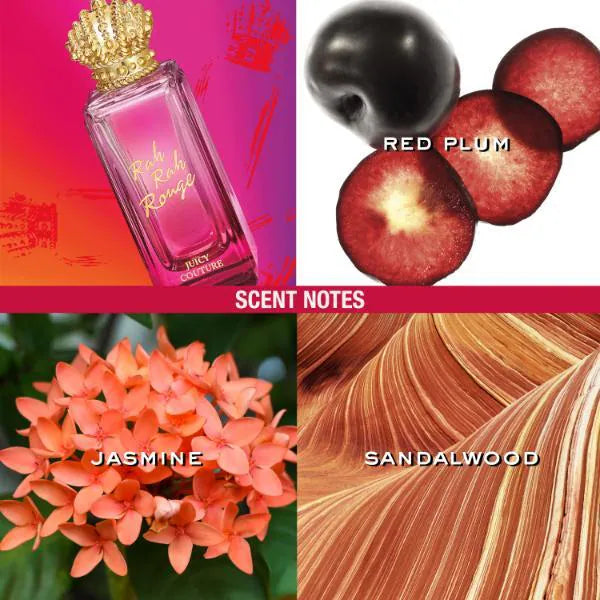 Juicy Couture Rah Rah Rouge fragrance 75ml, UK version