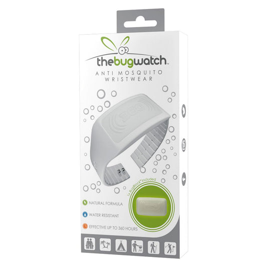 Adult Bug Watch Anti-Mosquito White Wrist Band GOODS Boots   