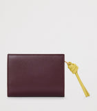LOEWE Leather Knot Wallet compact calfskin (British brand)