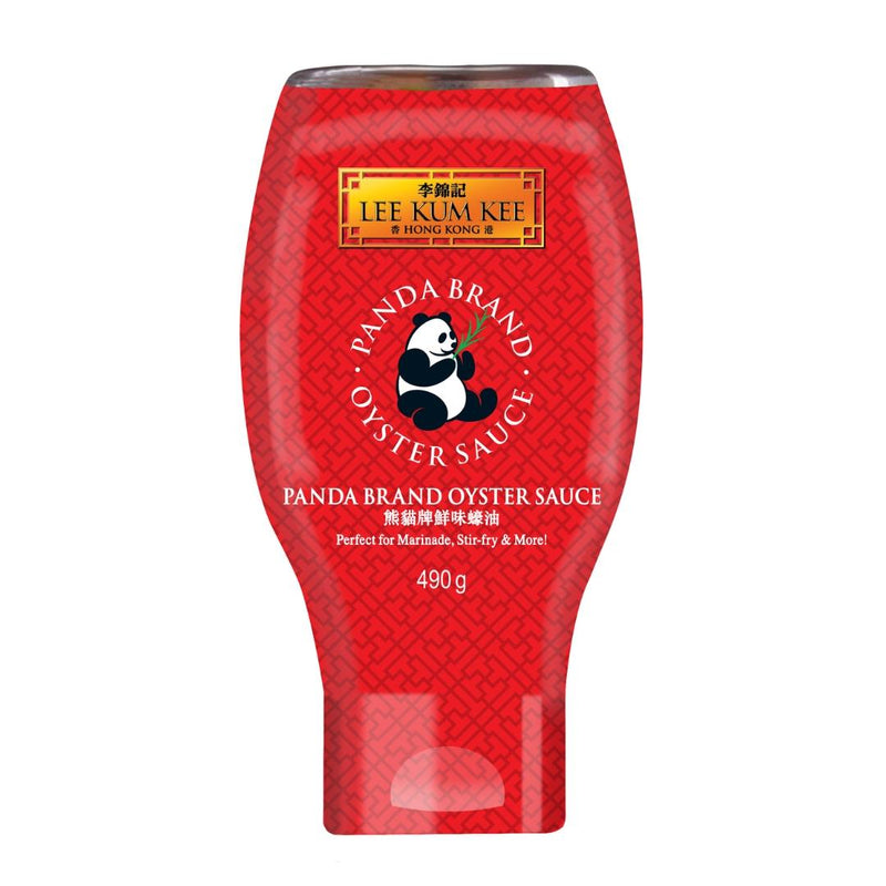 Lee Kum Kee Panda Oyster Sauce squeezy bottle, UK version