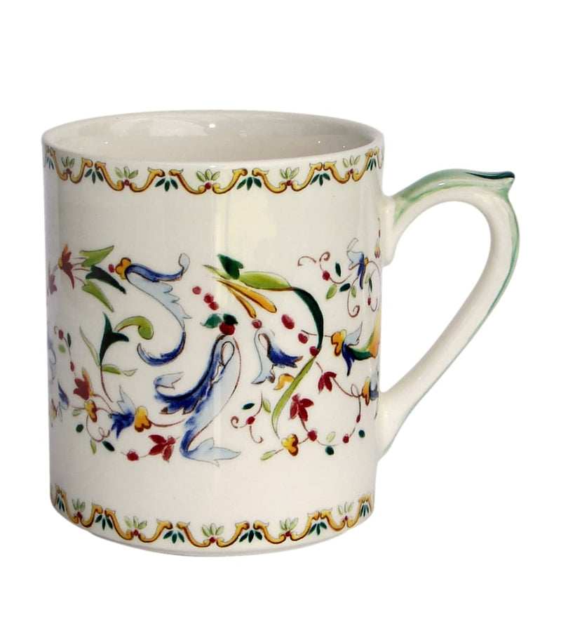 Gien Toscana collection porcelain mug (British brand)