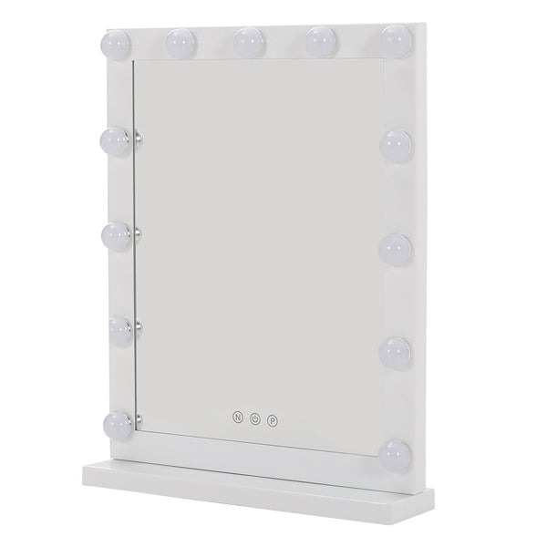 Livingandhome Hollywood Lighted Makeup Mirror 42x54.5cm, UK version