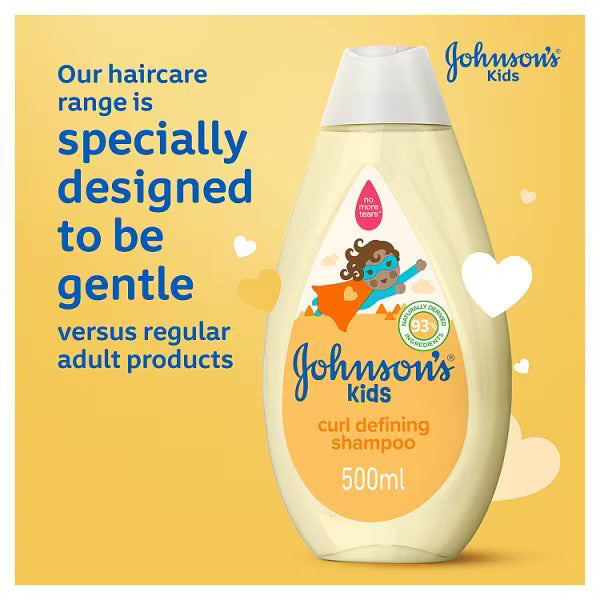 Johnson's Kids Curl Defining Shampoo 500ml, UK version