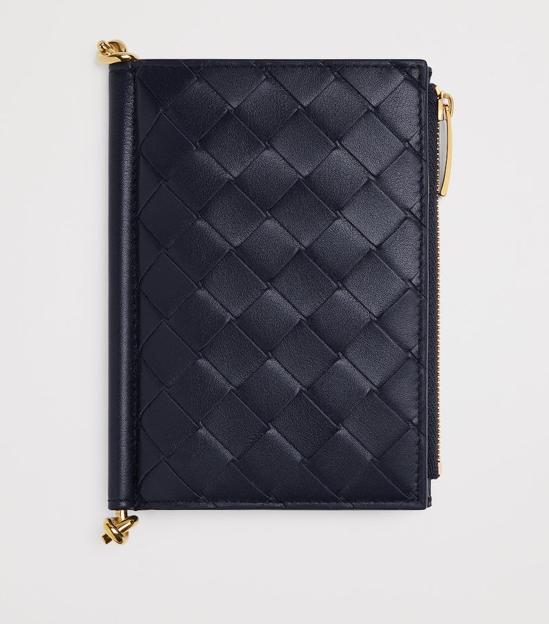 Bottega Veneta Medium Leather Solstice Wallet, imported from the UK