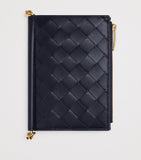 Bottega Veneta Medium Leather Solstice Wallet, imported from the UK