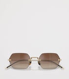 Oliver Peoples TK-13 titanium rectangle sunglasses, UK version