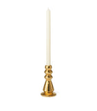 Aerin gold-plated Allette ceramic candle holder 16cm - British product