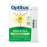 Holland & Barrett Optibac Bifido & Fibre Probiotic Supplement Sachets 30 Pack- Buy online at McGrocer