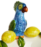 Les-Ottomans Parrot ceramic bowl 20cm, UK version