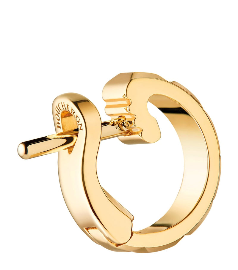 Boucheron Quatre yellow gold earring, UK version
