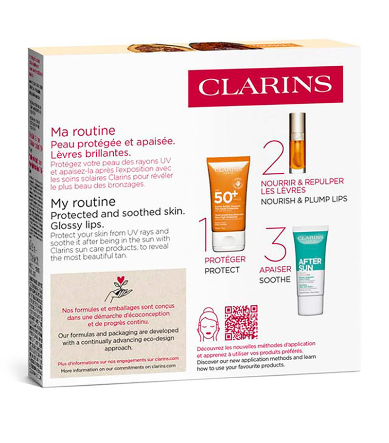 Clarins Prepare for Summer Set sun care kit - British product