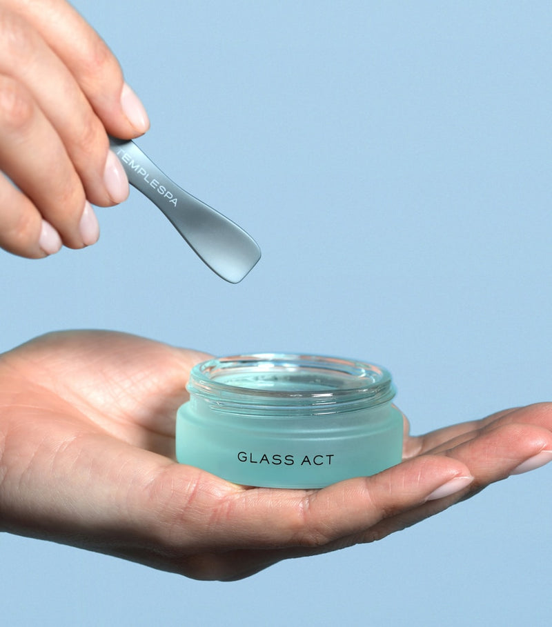 Templespa Glass Act cooling eye serum 15ml (British brand)