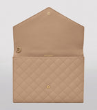 Saint Laurent quilted leather pouch (British brand)