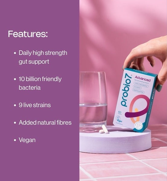 Probio7 Advanced supplement 60 capsules - British product