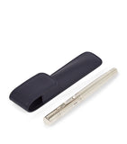 Smythson Panama leather pen sleeve (British brand)