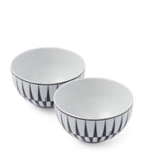Harrods Prada Stripes Cereal Bowls Set of 2 (12cm)- Buy online at McGrocer