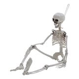 Livingandhome poseable skeleton 85cm Halloween prop - British product