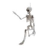 Livingandhome poseable skeleton 85cm Halloween prop - British product
