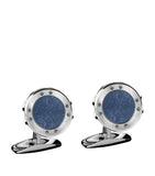 Chopard stainless steel Alpine Eagle cufflinks 1.5cm - British product