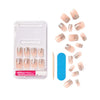 DNR Kiss Gel Fake Nails Fanciful 24 piece set - British product