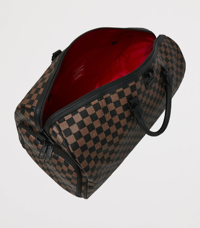 Sprayground Embossed Check Holdall (British brand)