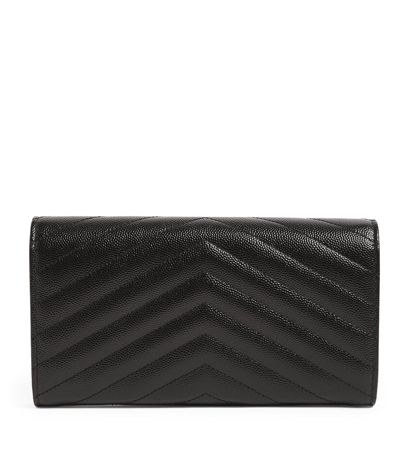 Saint Laurent Envelope leather wallet H11cm W19cm, UK version