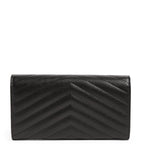 Saint Laurent Envelope leather wallet H11cm W19cm, UK version