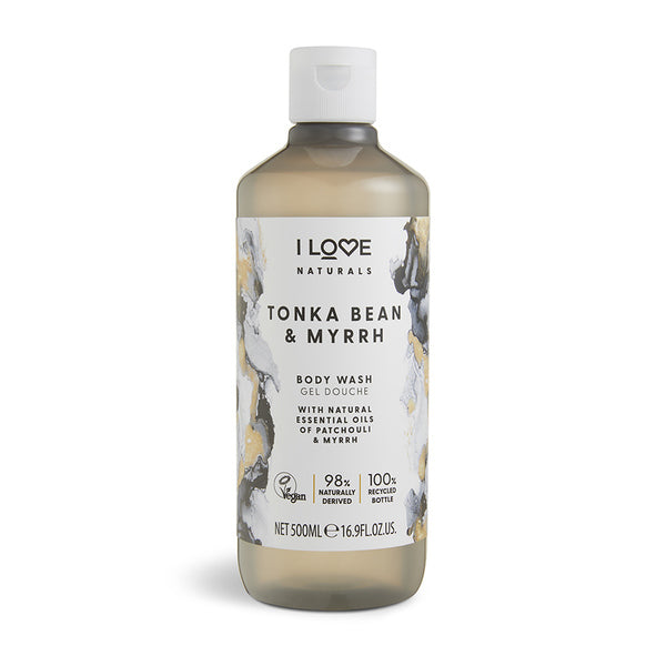 I Love Naturals body wash Myrrh Tonka 500ml, UK version