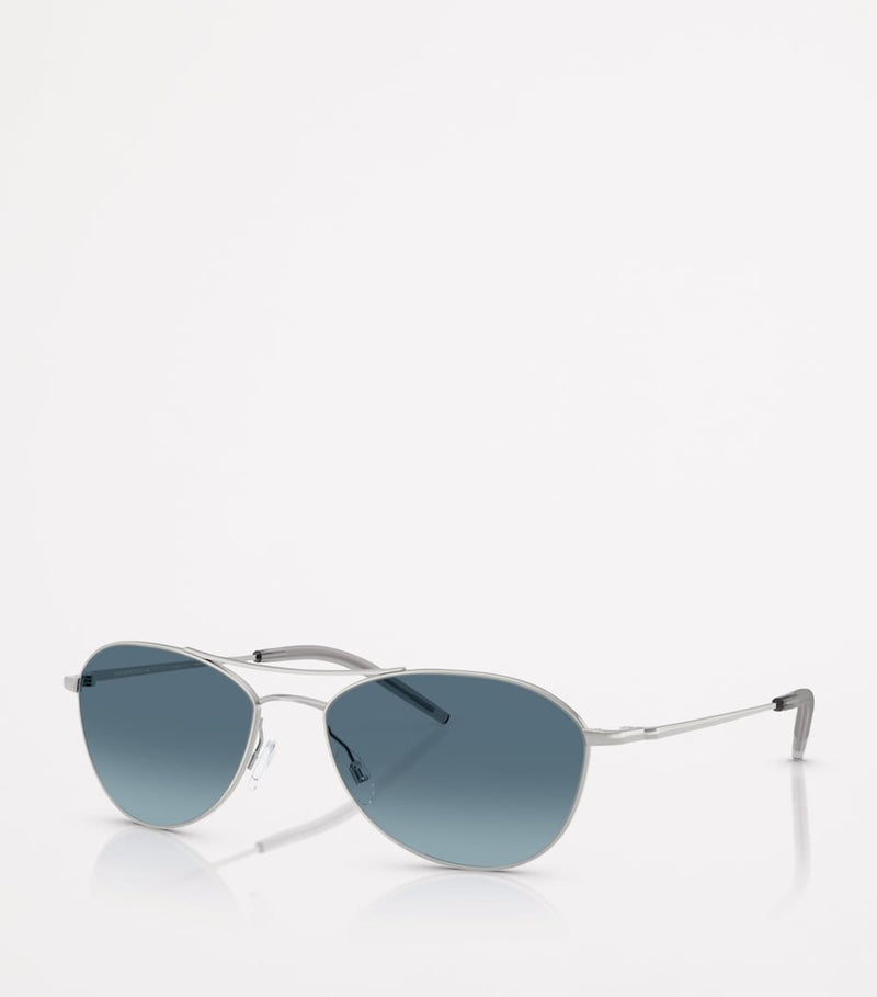 Oliver Peoples Aero II aviator sunglasses, UK version