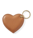 Aspinal of London leather heart keyring H6cm x W8cm - British product