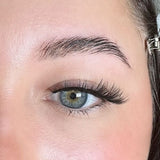 Space Baby false eyelashes disco ball strip lashes (British brand)