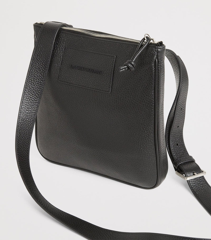 Emporio Armani leather cross-body bag, imported from the UK