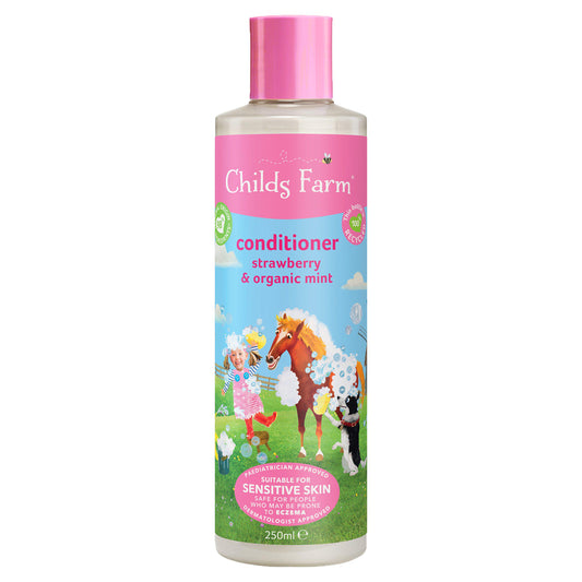 Childs Farm Conditioner with Strawberry & Organic Mint 250ml kids shampoo & conditioners Sainsburys   