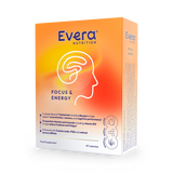 Holland & Barrett Evera Nutrition Focus and Energy 60 Capsules- Buy online at McGrocer