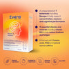 Evera Nutrition Focus and Energy 60 capsules (British brand)