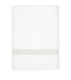 Pratesi Tre Righe Bath Towel 75cm x 150cm, imported from the UK