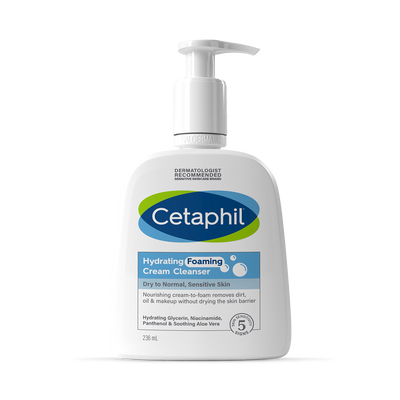 Holland & Barrett Cetaphil Hydrating Foaming Cream Face Wash 236ml- Buy online at McGrocer