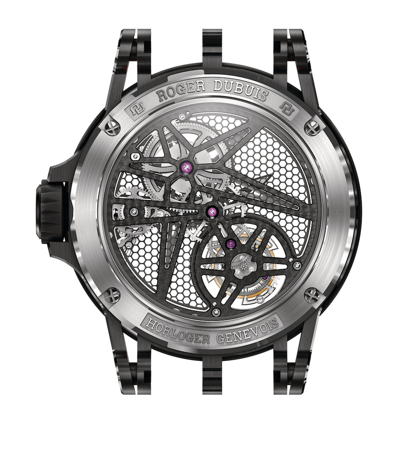 Roger Dubuis Excalibur Spider watch 39mm titanium - British product