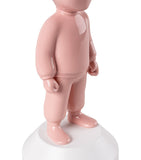 Lladró The Pink Guest small porcelain figurine, UK version