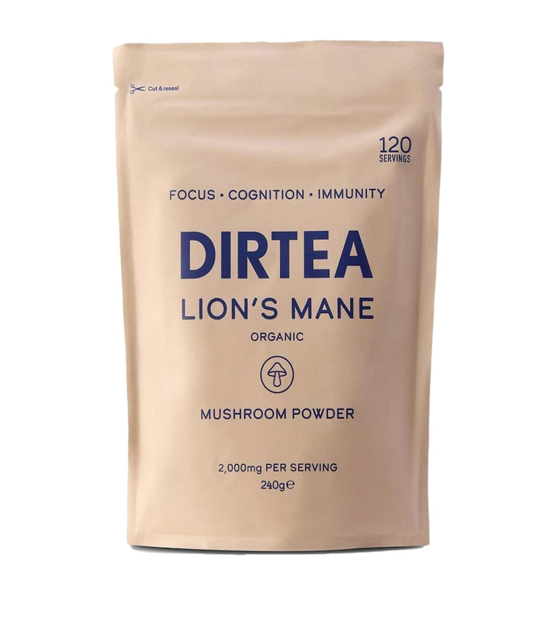 DIRTEA Lion's Mane Focus Powder 240g (British brand)