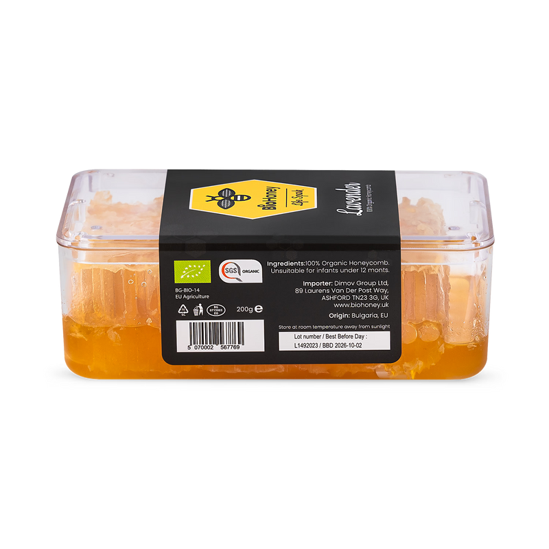 BioHoney lavender honey 200g - British product