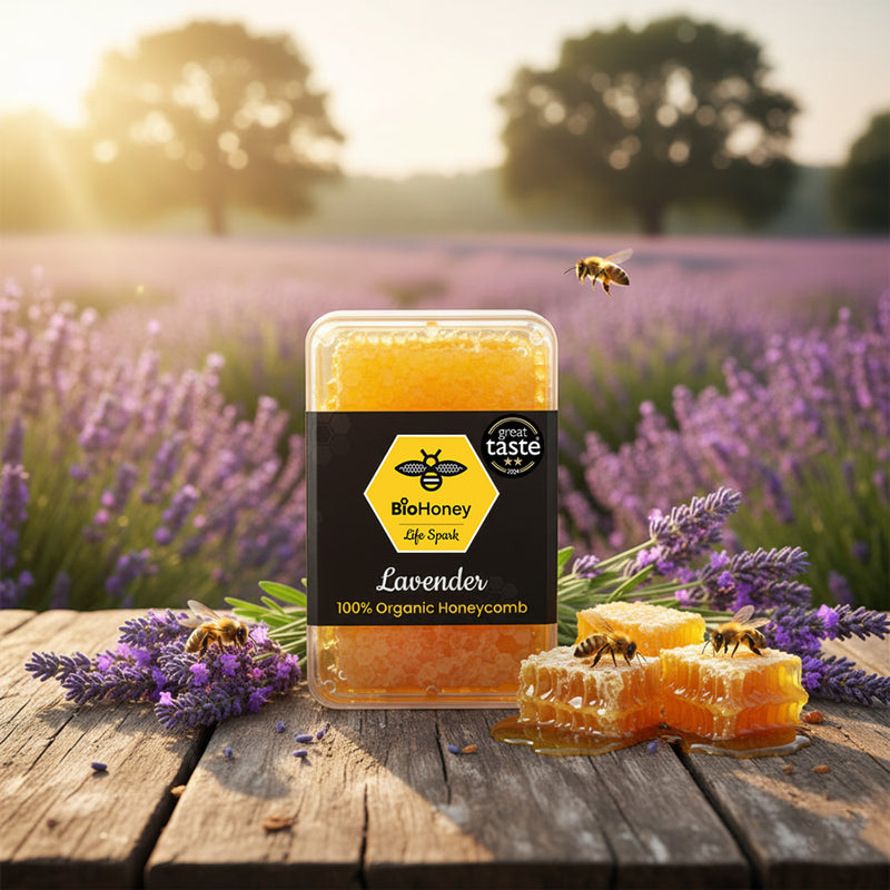 BioHoney lavender honey 200g - British product