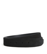 Harrods Giorgio Armani Suede Reversible Belt Strap- Buy online at McGrocer
