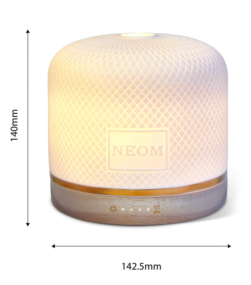 NEOM Wellbeing Luxe Pod diffuser, imported from the UK