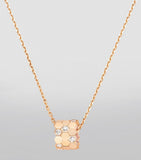 Chaumet Bee de Chaumet necklace in rose gold with diamond, UK version