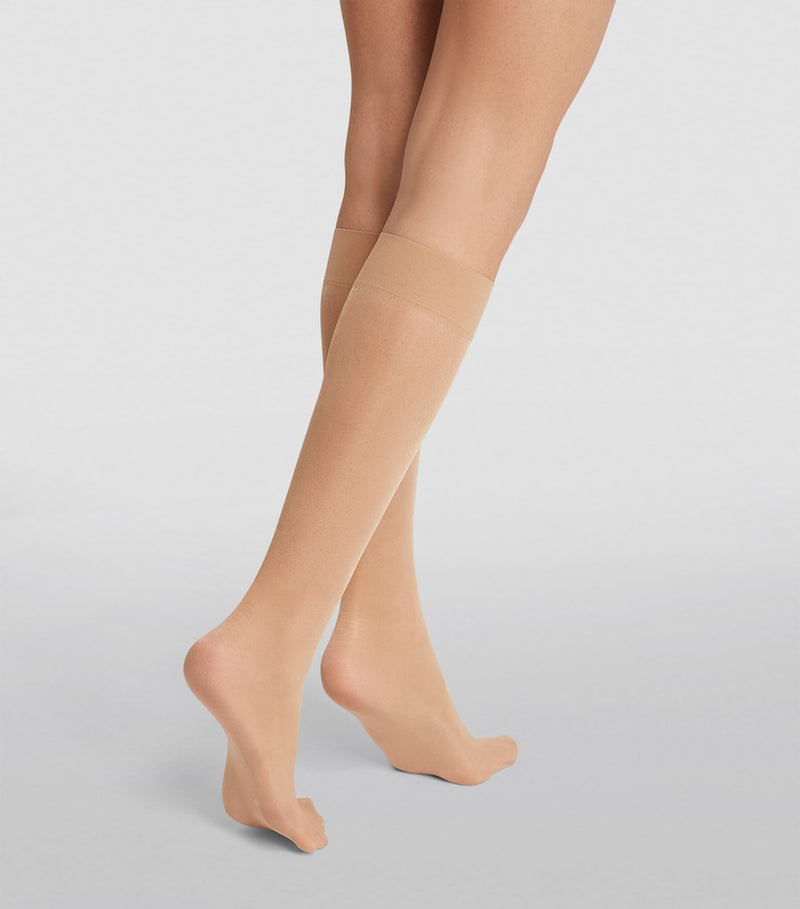 Wolford Satin Touch 20 knee-high stockings - British product