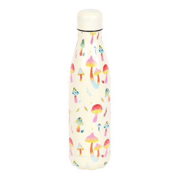 Something Different Fungi Mushroom Steel Water Bottle 500ml (British brand)