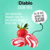 Diablo sugar-free strawberry and cream sweets 75g (British brand)