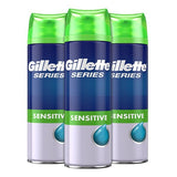 Gillette Sensitive Shaving Gel Refill Pack 200ml, UK version